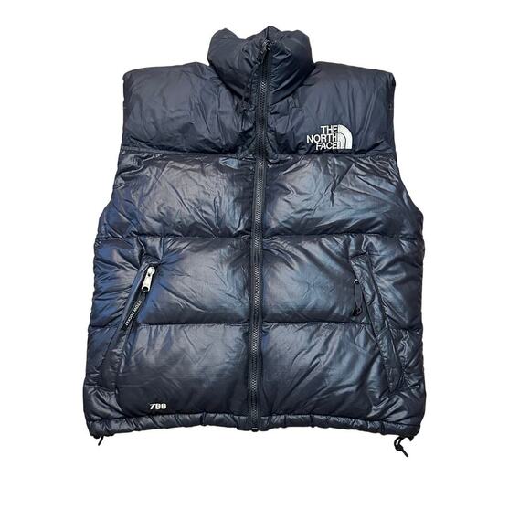 The North Face Vintage 90s Nuptse Puffer Vest 700 Down Fill - Picture 1 of 10